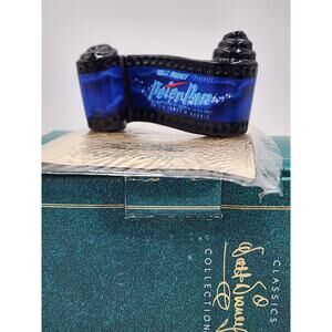 WDCC Peter Pan Opening Title Figurine Film Reel Vintage Disney Retired COA Box